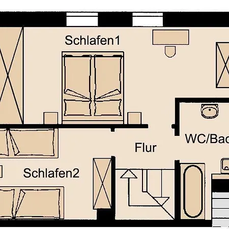 Dom wakacyjny Haus Suederwind Wyk auf Föhr