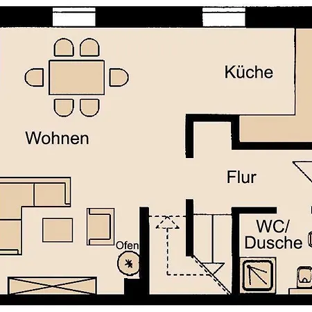 Dom wakacyjny Haus Suederwind *